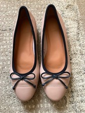 Brand new Marks & Spencer leather pink nude pumps size 6