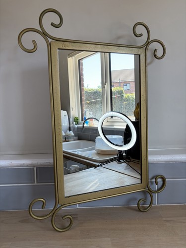Vintage brass effect wall - vintage,
