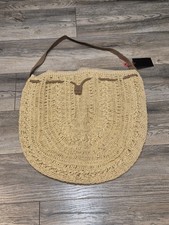 South Beach Straw Shoulder Bag