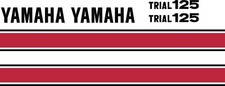 Yamaha TY125 Graphics stickers