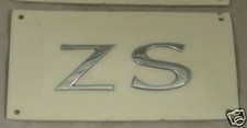 MG ZS REAR BADGE, CHROME