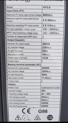 Givenergy gen 68kw - givenergy, 3.68kw