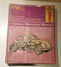 Haynes VW Beetle 1600 Repair