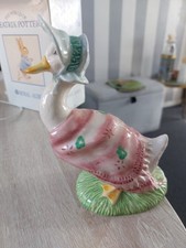 Vintage Beatrix Potter Jemima Puddle Duck Figure By Royal Albert