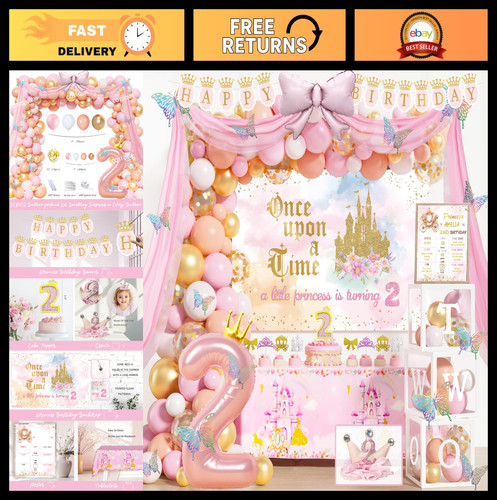 Princess 2nd birthday party - princess,