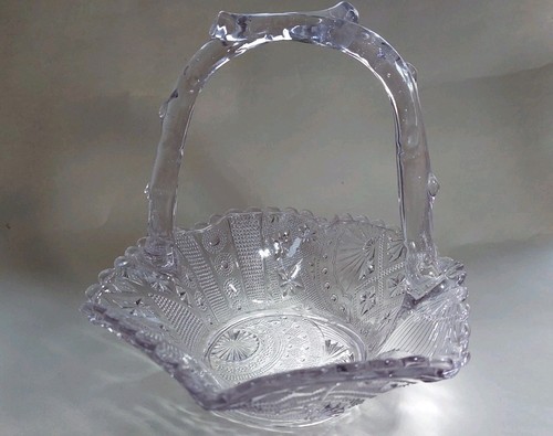 Victorian pressed glass flower - victorian,