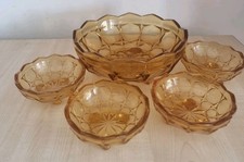Vintage Indiana Glass Amber