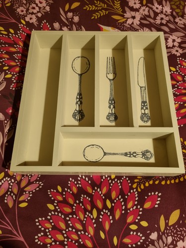 Wooden cutlery insert for - for, draw