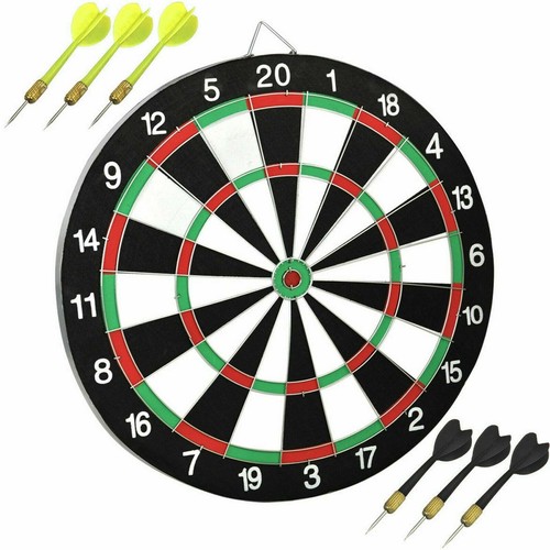 Dart board double sided - board, 17"