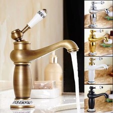 Vintage Bathroom Faucet Teapot Type Wash Basin Faucet Hot And Cold Mixer Tap