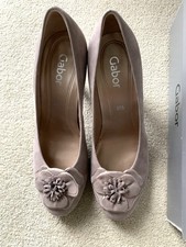 Gabor Taupe Nubuck Leather