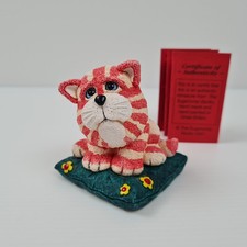 Bagpuss Cat Figurine Hand Made
