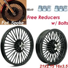 21x2.15 16x3.5 Fat Spoke Wheels Rims Tubeless for Harley Dyna Street Bob FXDB