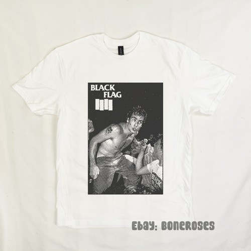Black flag shirt - black,