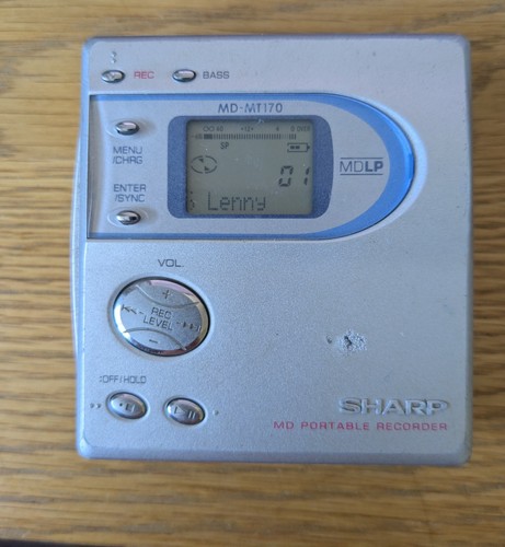 Sharp mt170 minidisc - md-mt170,