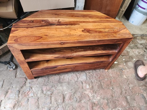 Handmade corner unit stand - tv,