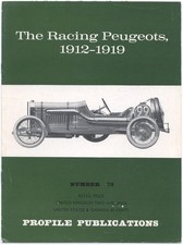 The Racing Peugeots, 1912-1919