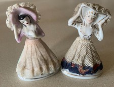 (2) Dresden Antique Porcelain