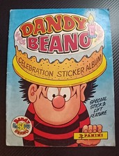 Panini Dandy Beano 50th Anniversary Sticker Album Complete Good Condition