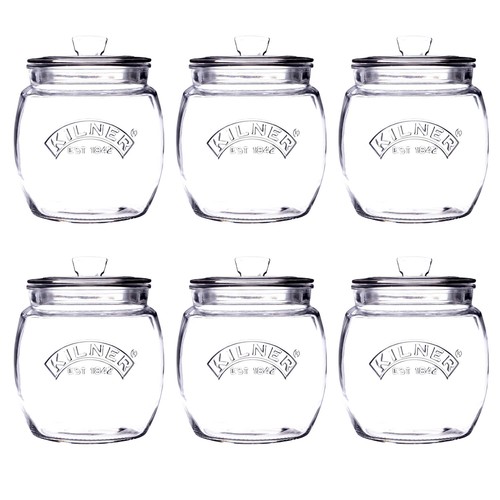 6pcs kilner 850ml - kilner, push