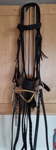 Show bridle black full - bridle, size
