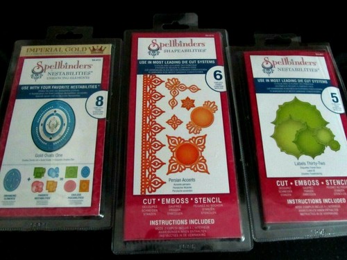 Sets spellbinders dies - 3,