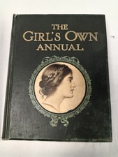 The Girl's Own Annual Vintage Book Illustrated Early 20th Century Volume 32