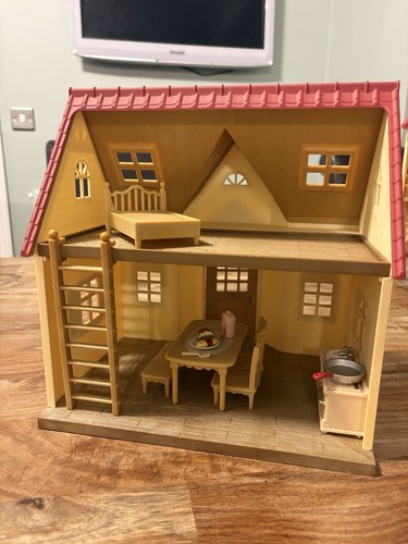 Sylvanian families red - sylvanian, roof