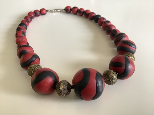 Vintage 1980 chunky bead - chunky,