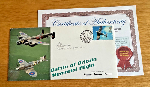 Official hand signed ww2 dam - official,