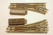 2 x HORNBY DUBLO 3 RAIL ELECTRICALLY OPERATED POINTS - L/H R/H - EODPR/L,      k