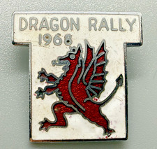 Vintage Badge Dragon Rally