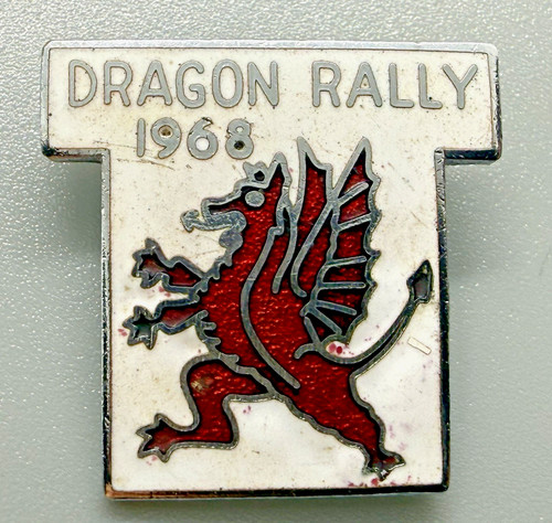 Vintage badge dragon - vintage,