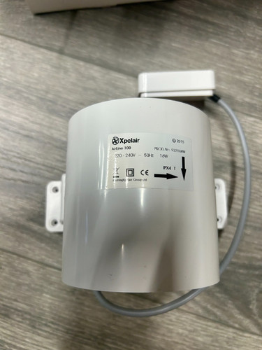 Xpelair airline 100mm axial - 100mm, 4"