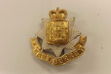 MILITARY BADGE THE EAST SURREY REGIMENT BI METAL 4.5CMS BY 4.5CMS (3239)