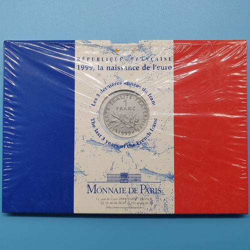 Monnaie paris 1999 france - monnaie,