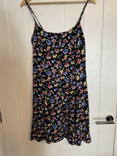 Ladies M&S Black Floral