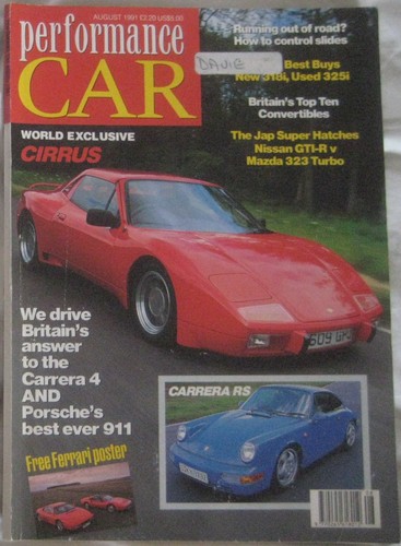 Performance car 1991 - performance,