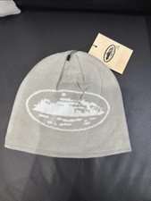 Cortiez Beanie Unisex In Grey And White 