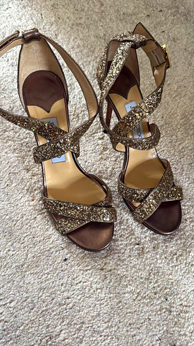 Jimmy choo gold glitter - jimmy,