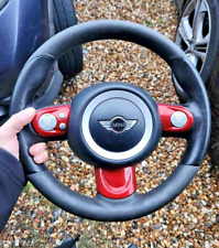 Mini Cooper S JCW R56 Genuine Half Suede Steering wheel.