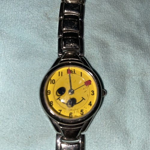 Smiley face watch - l.e.i,
