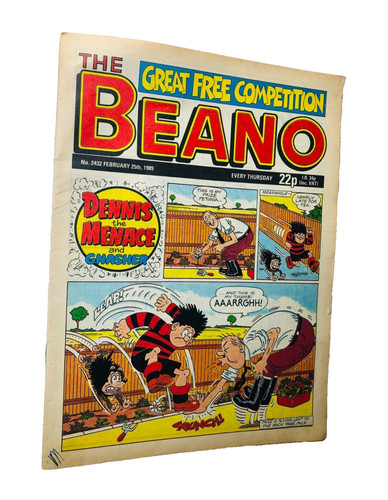 Comic the beano february 1989 - comic,