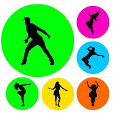 900 Colourful Mini Dance Dots