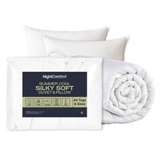 Soft Touch Luxury Duvet & Pillow Set  Anti-Allergy Duvet & Pillow Set ALL SIZES