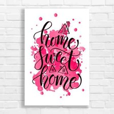 Cozy Home Sweet Home Pink