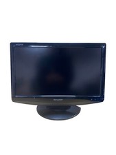 SHARP LC-19D1E-BK 19" Inch HD Ready LCD TV - HDMI SCART VIDEO AUDIO (NO Remote)