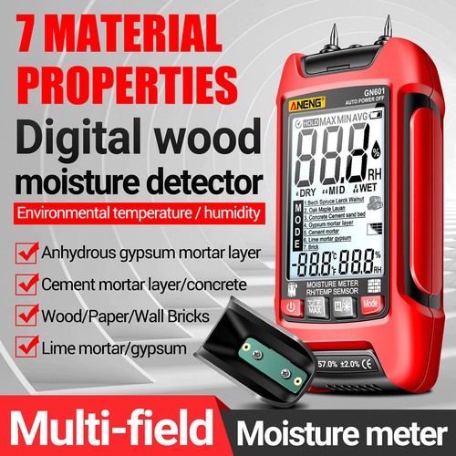 Lcd digital moisture detector - lcd,