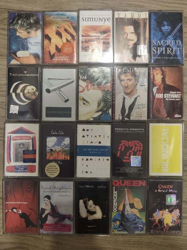 Music cassette tapes various - music,