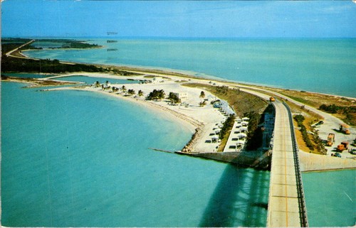 Bahia honda bridge postcard - honda,